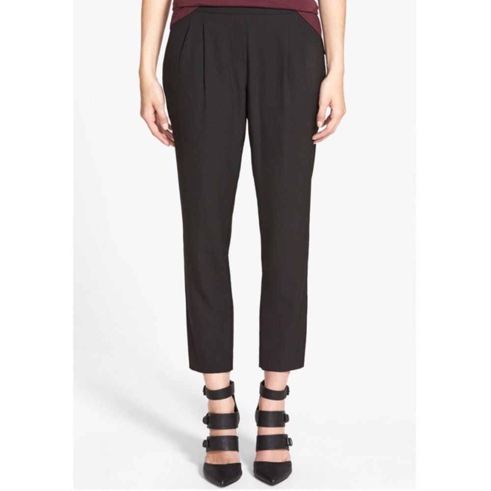 Wayf Black Straight Cropped Pants!